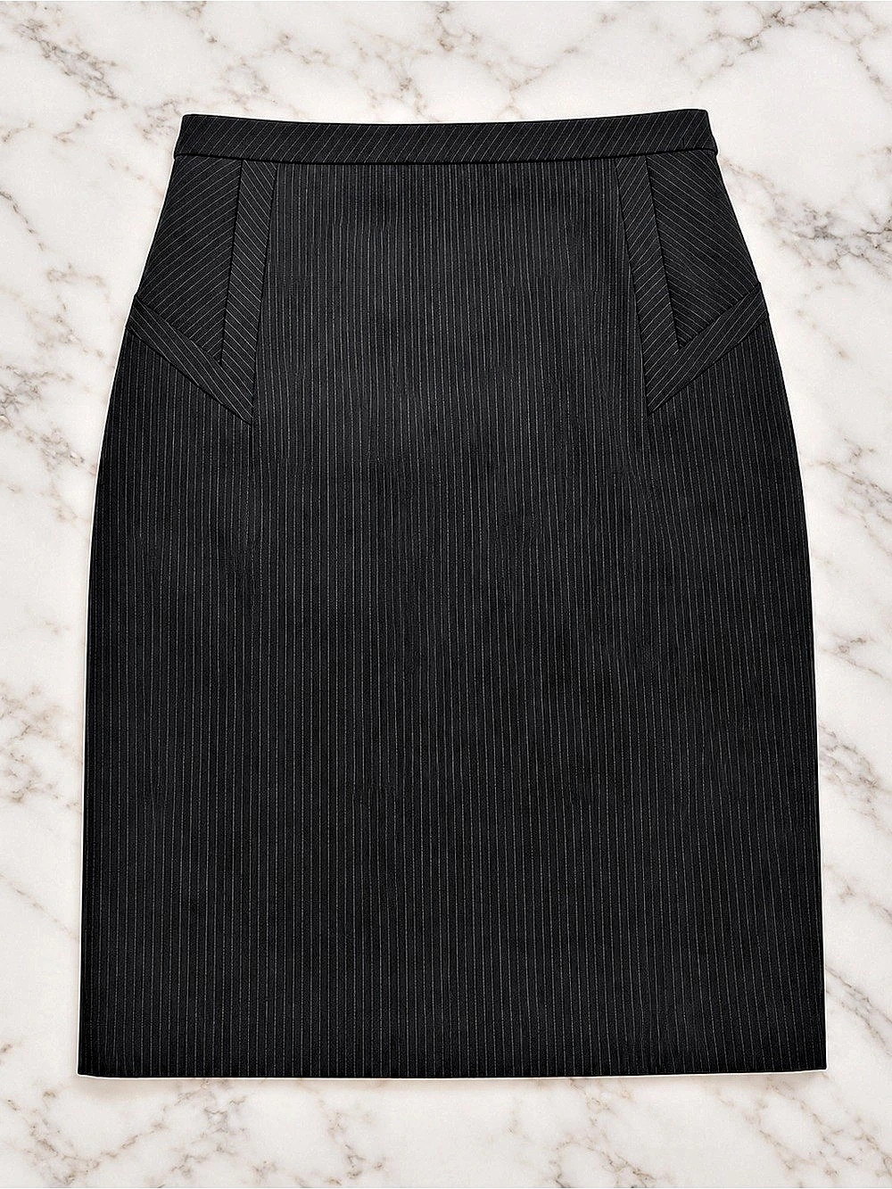 Express Design Studio Striped Pencil Skirt in Black Size 0 new without tags neve